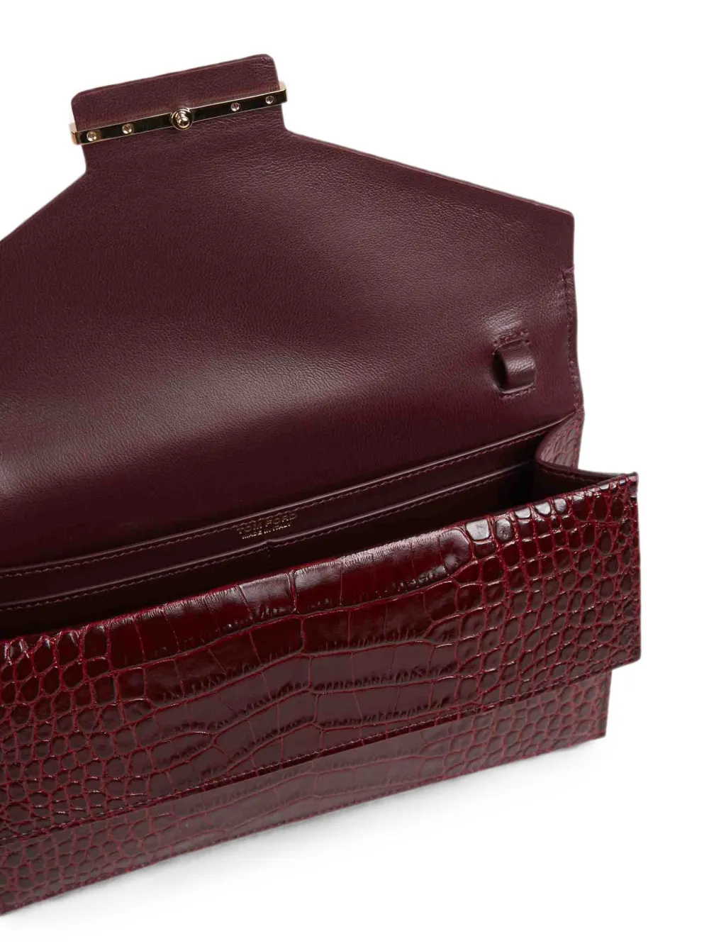 TOM FORD T Twist crossbodytas Rood