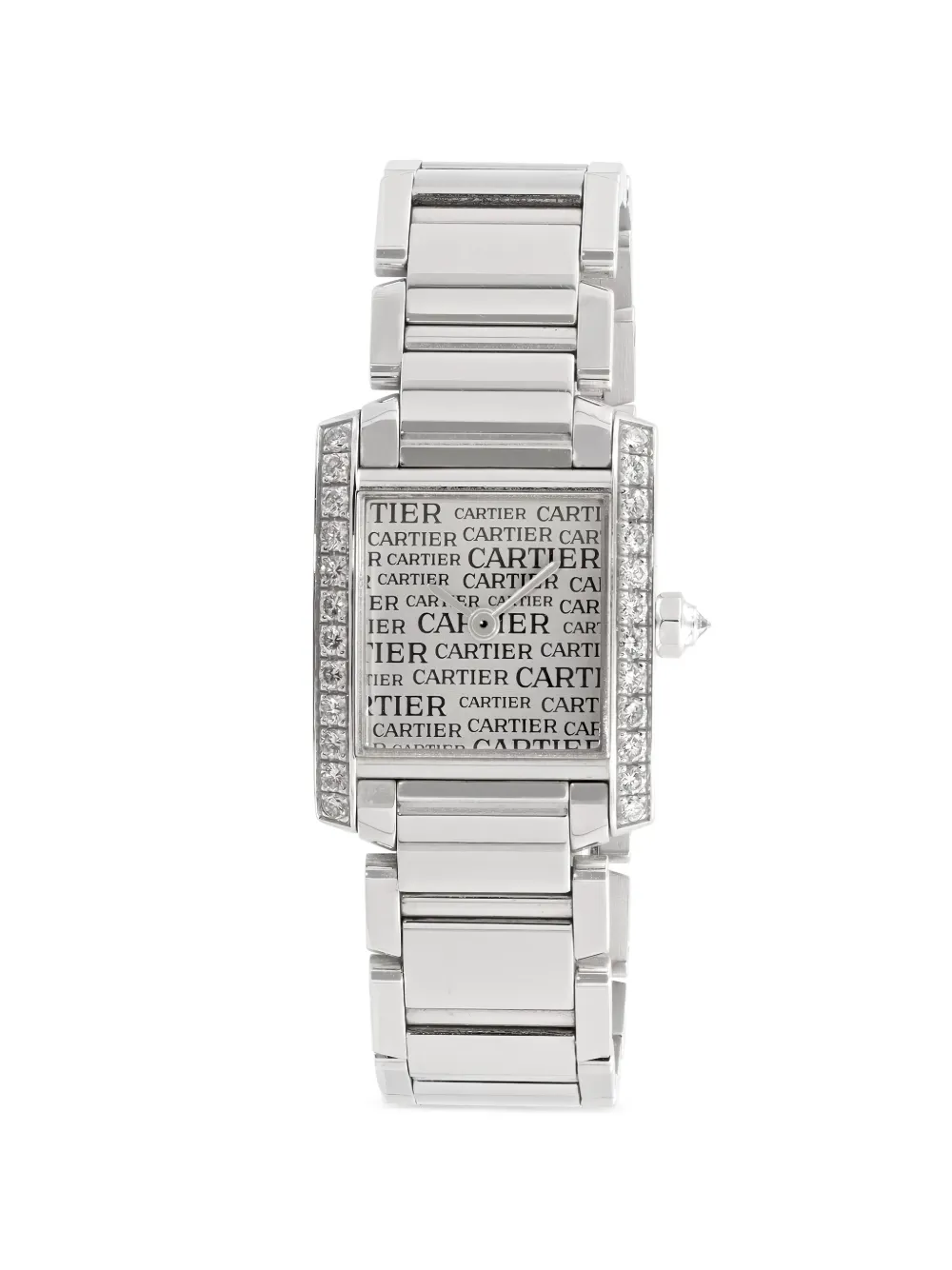 Cartier Tank Française 20mm watch - Silber