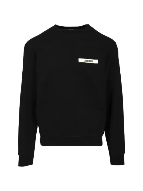 Jacquemus logo-patch sweatshirt