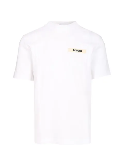 Jacquemus logo-patch cotton T-shirt