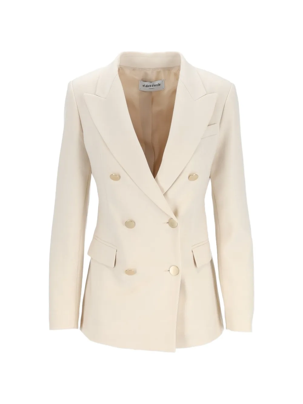Al Duca D’Aosta 1902 double-breasted jacket - White