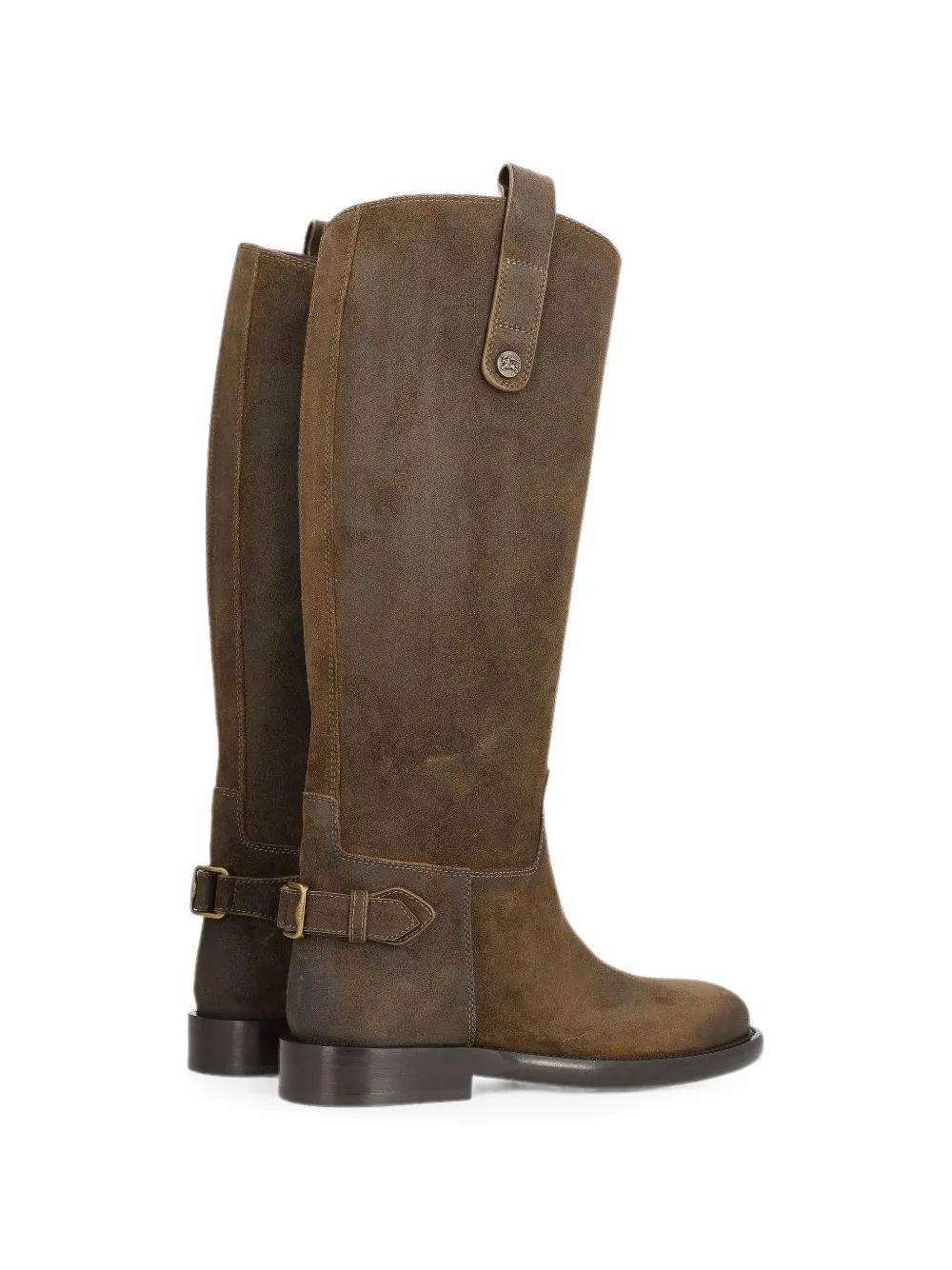 Burberry suede Cavalier boots Bruin
