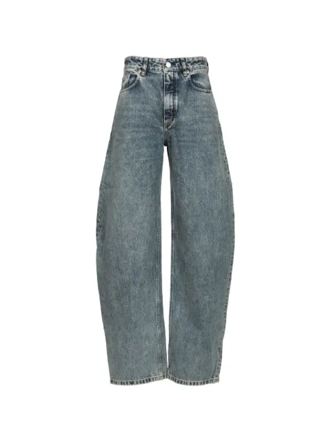 Alaïa round denim jeans