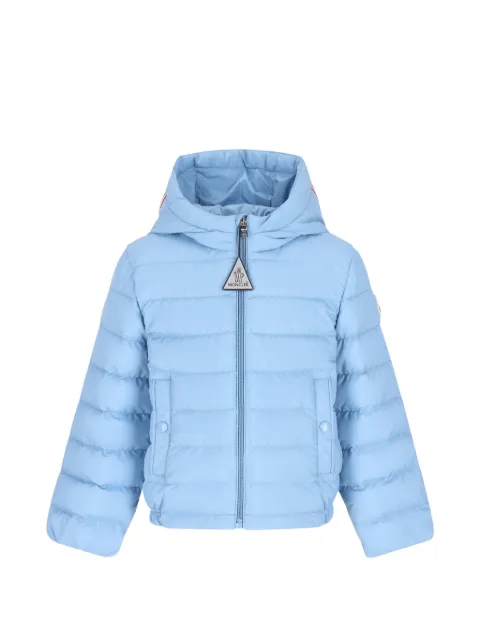 Moncler Enfant quilted hooded jacket