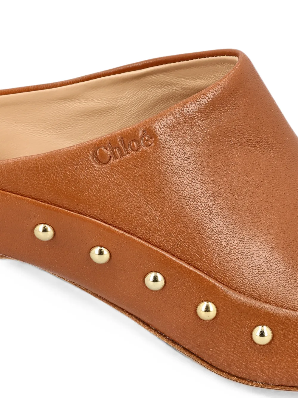 Chloé Junie heeled mules Bruin