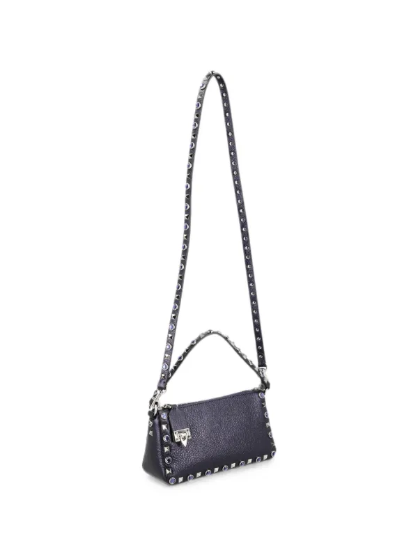 Valentino Garavani ロックスタッズ ショルダーバッグ S | ブルー