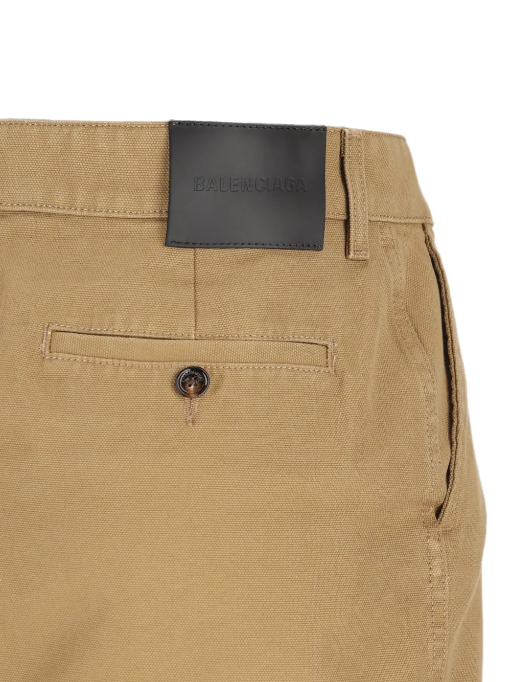 Balenciaga Katoenen mini-rok Beige