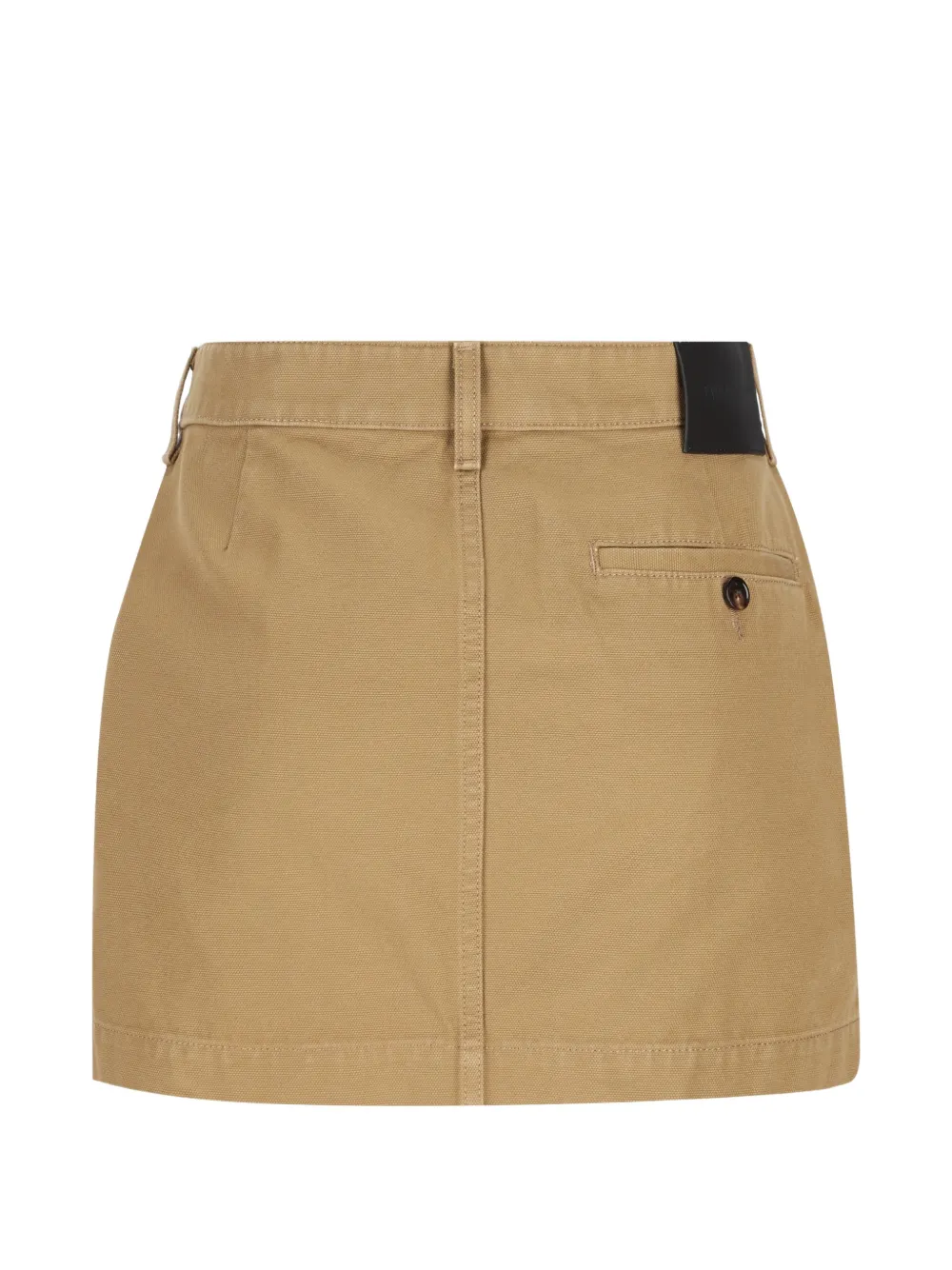 Balenciaga Katoenen mini-rok Beige