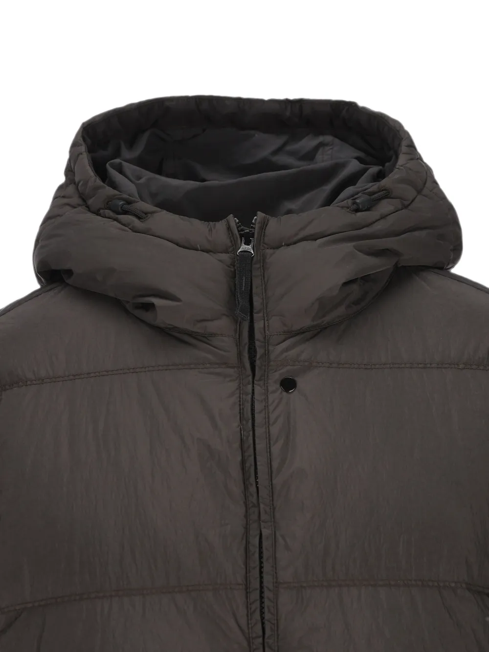 Stone Island Jack met capuchon Grijs