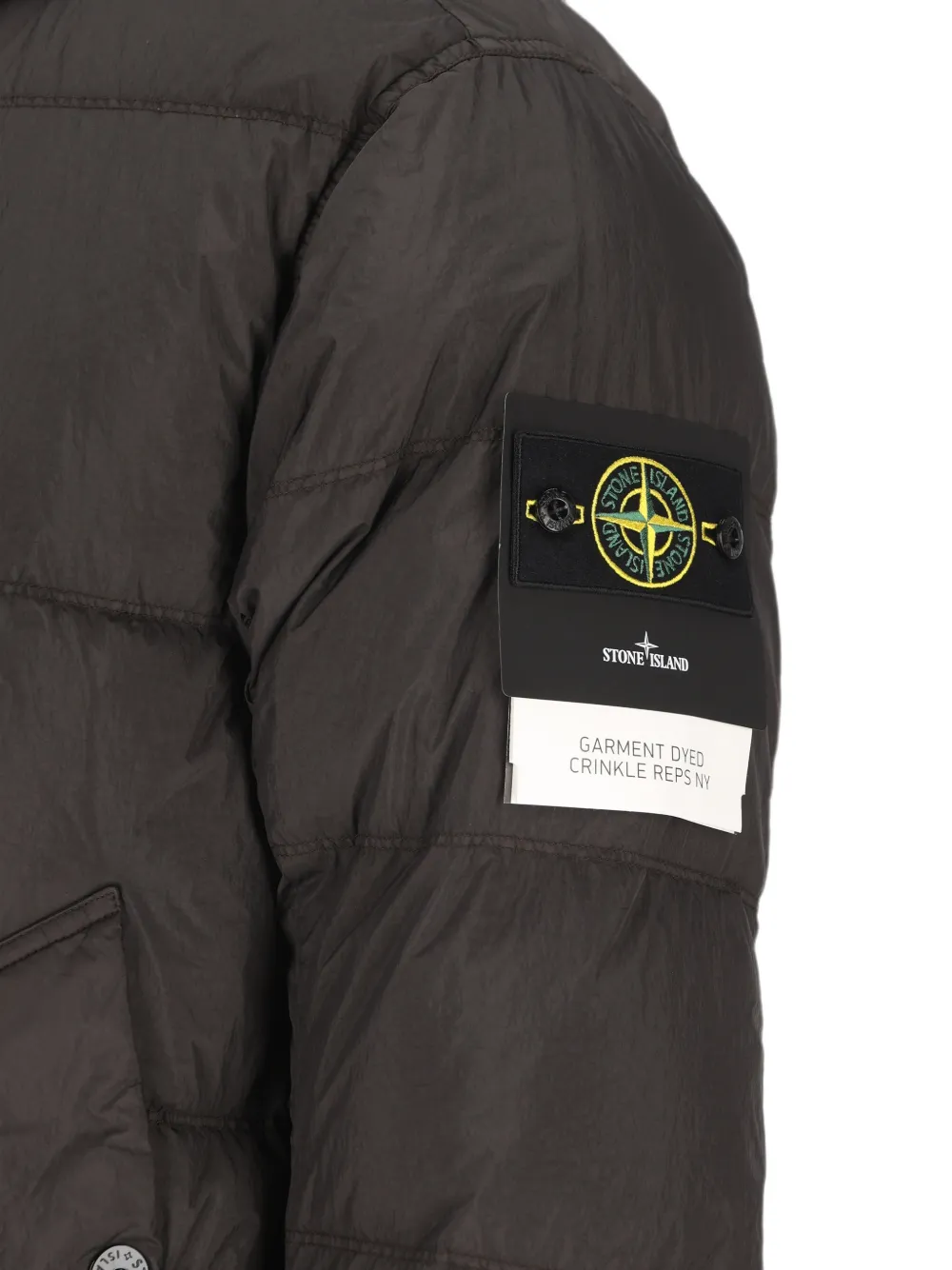 Stone Island Jack met capuchon Grijs