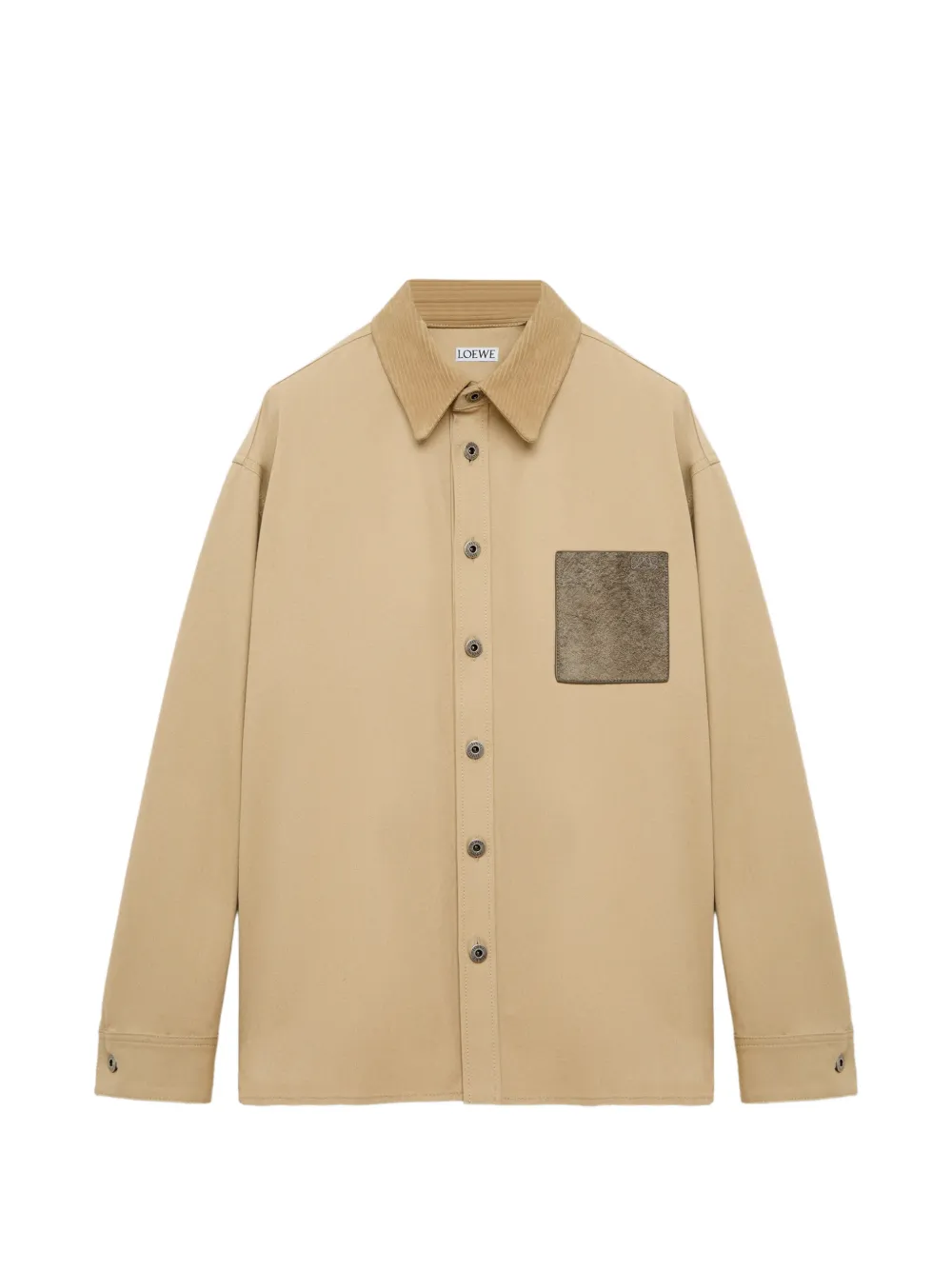LOEWE overshirt in cotton canvas