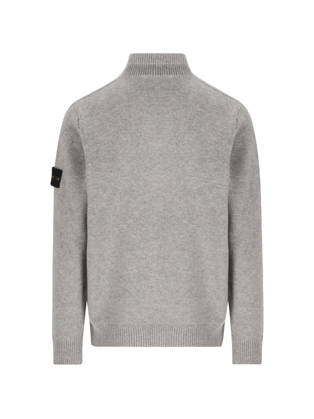 Stone Island 5100040 lamswollen trui Grijs