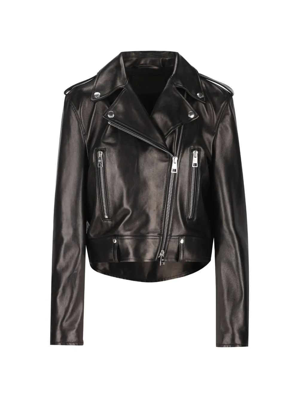 Balenciaga biker leather jacket - Nero
