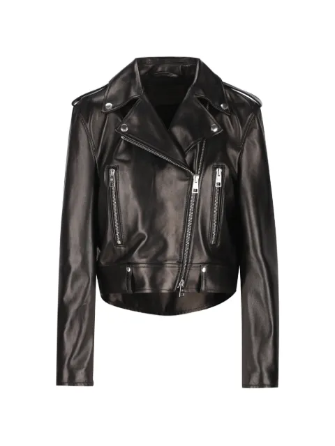 Balenciaga biker leather jacket