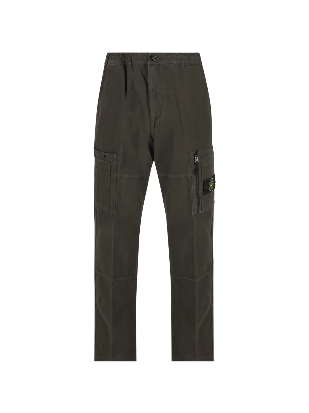 Stone Island ripstop-cotton cargo pants - Verde