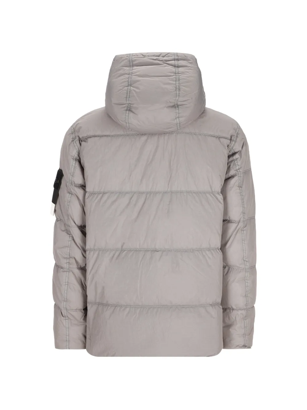 Stone Island Crinkle Reps NY gewatteerd jack Grijs