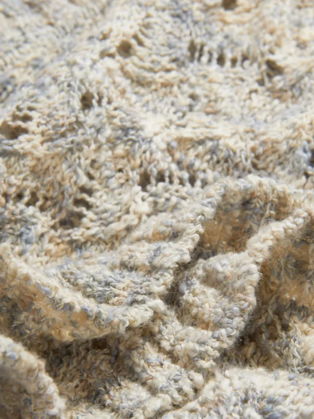 Veronica Beard Jerrel pointelle-knit top Beige