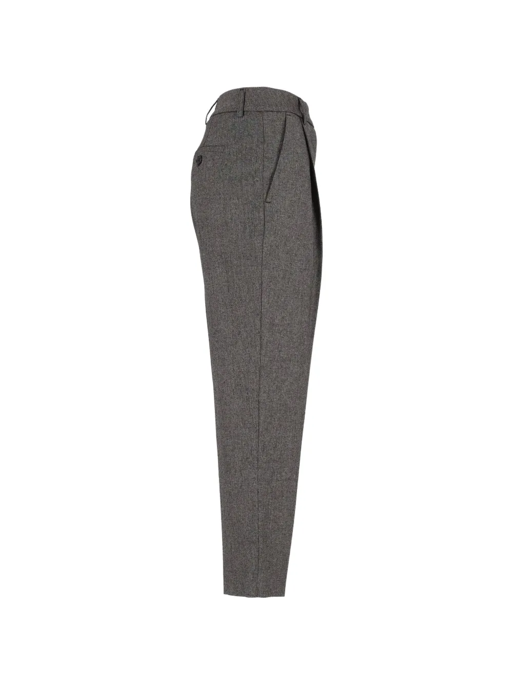 Al Duca D Aosta 1902 Broek met toelopende pijpen Grijs