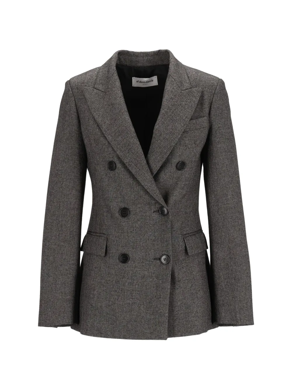 Al Duca D’Aosta 1902 double-breasted peak-lapel jacket - Grey