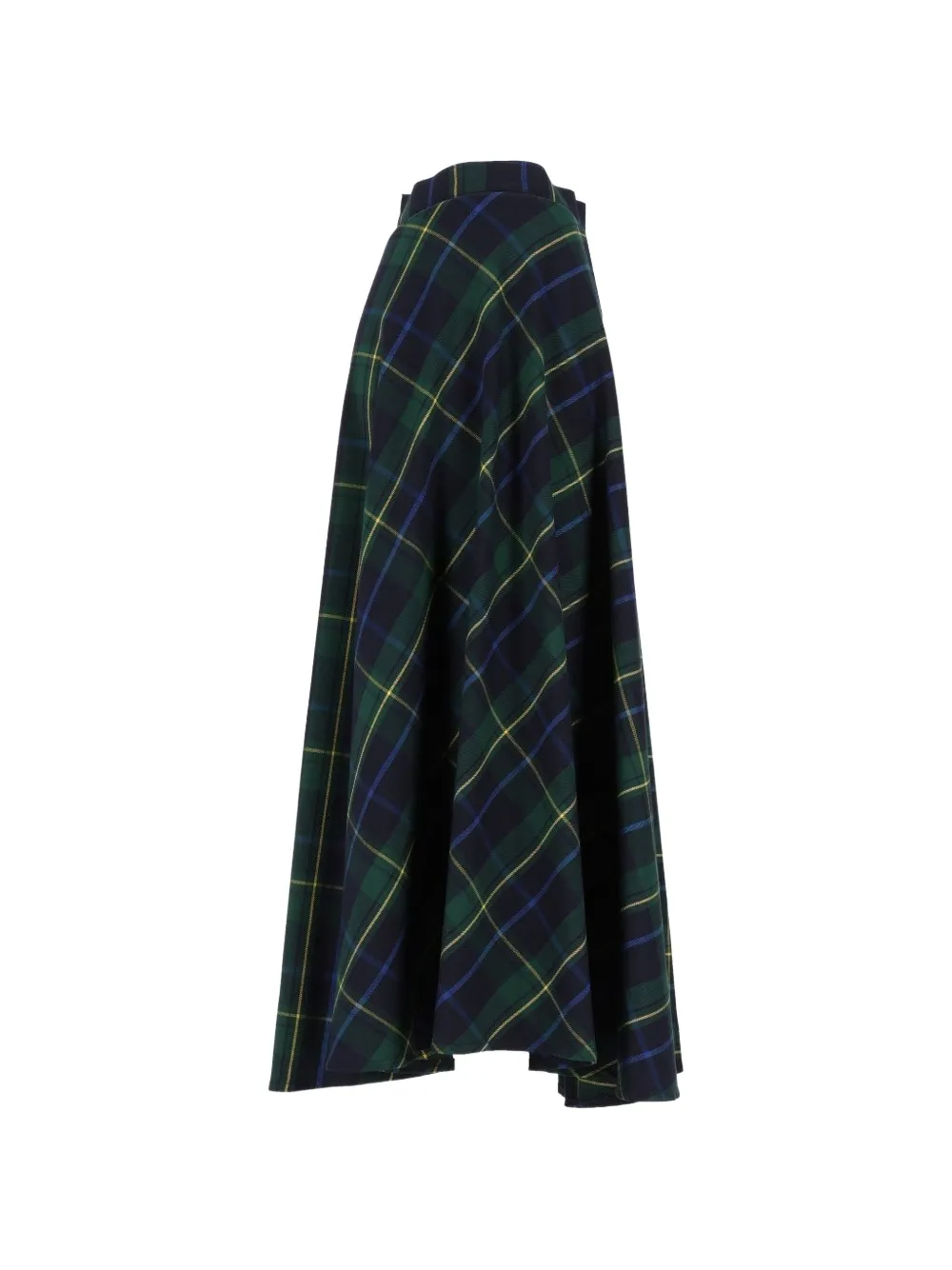 Al Duca D’Aosta 1902 checked-pattern maxi shirt