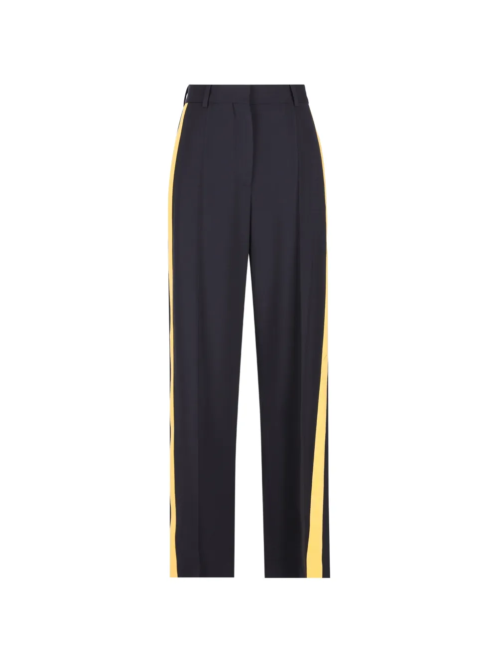 LOEWE side-stripe pressed-crease trousers - Blu