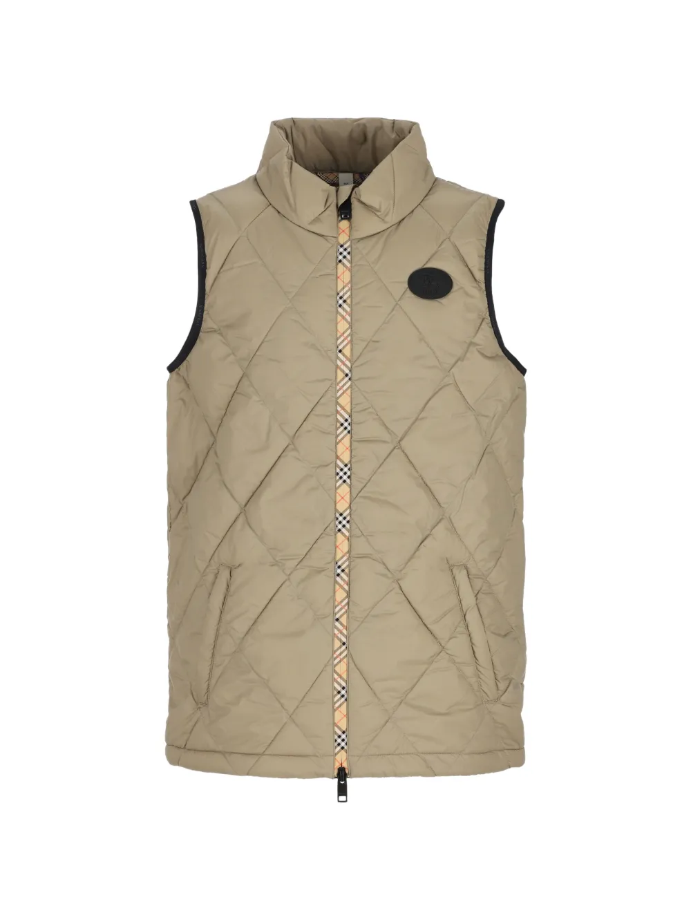 Burberry Kids quilted gilet - Nude