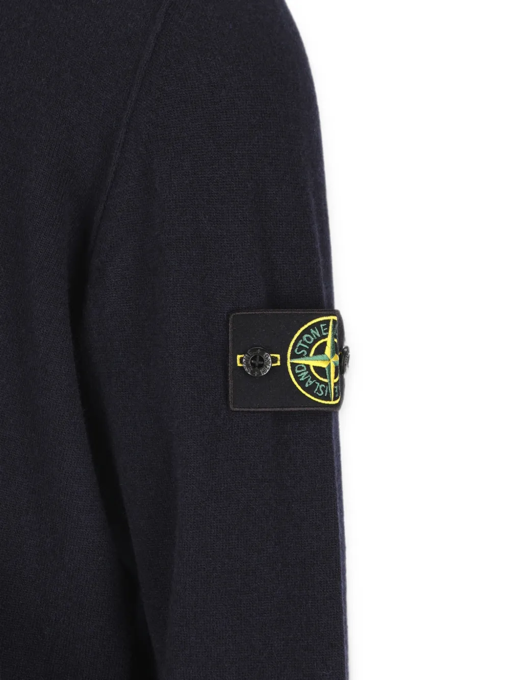 Stone Island 5100021 lichte RWS Geelong wollen trui Blauw