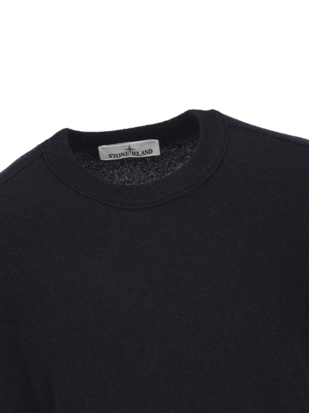 Stone Island 5100021 lichte RWS Geelong wollen trui Blauw