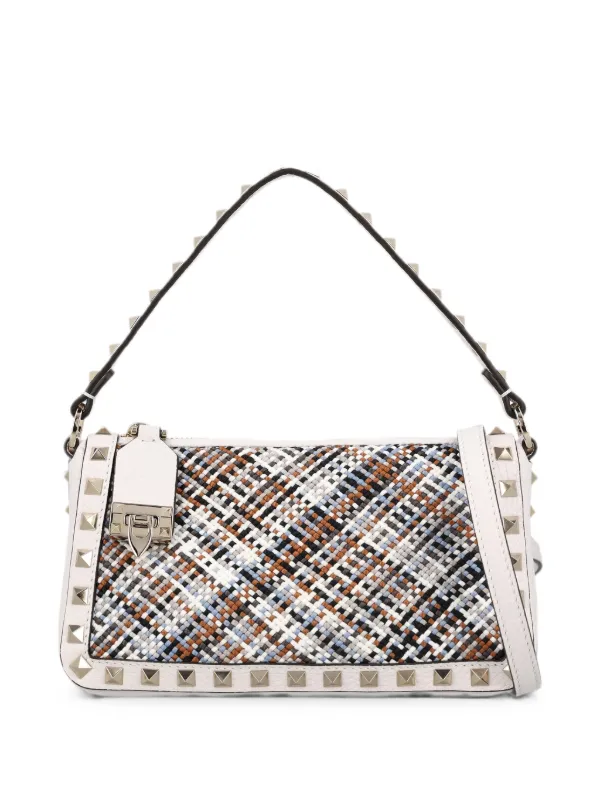 Valentino Garavani ロックスタッズ ショルダーバッグ | ホワイト