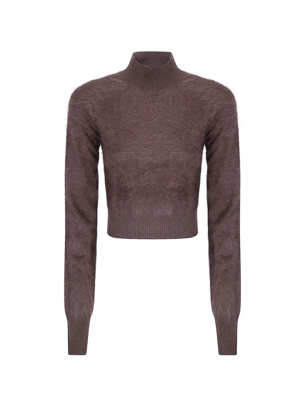 Sportmax high-neck cashmere sweater - Marrone