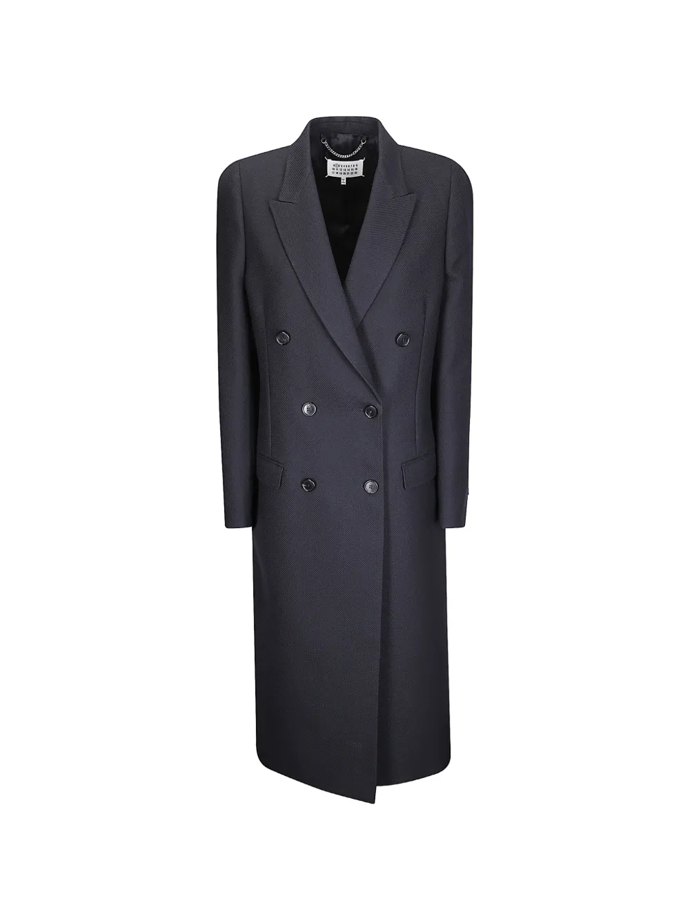 Maison Margiela double-breasted coat - Schwarz