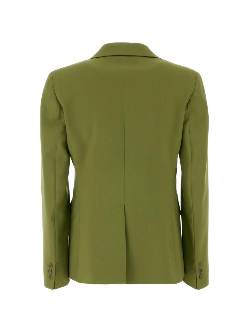 Weekend Max Mara Lamine blazer met enkele rij knopen Groen