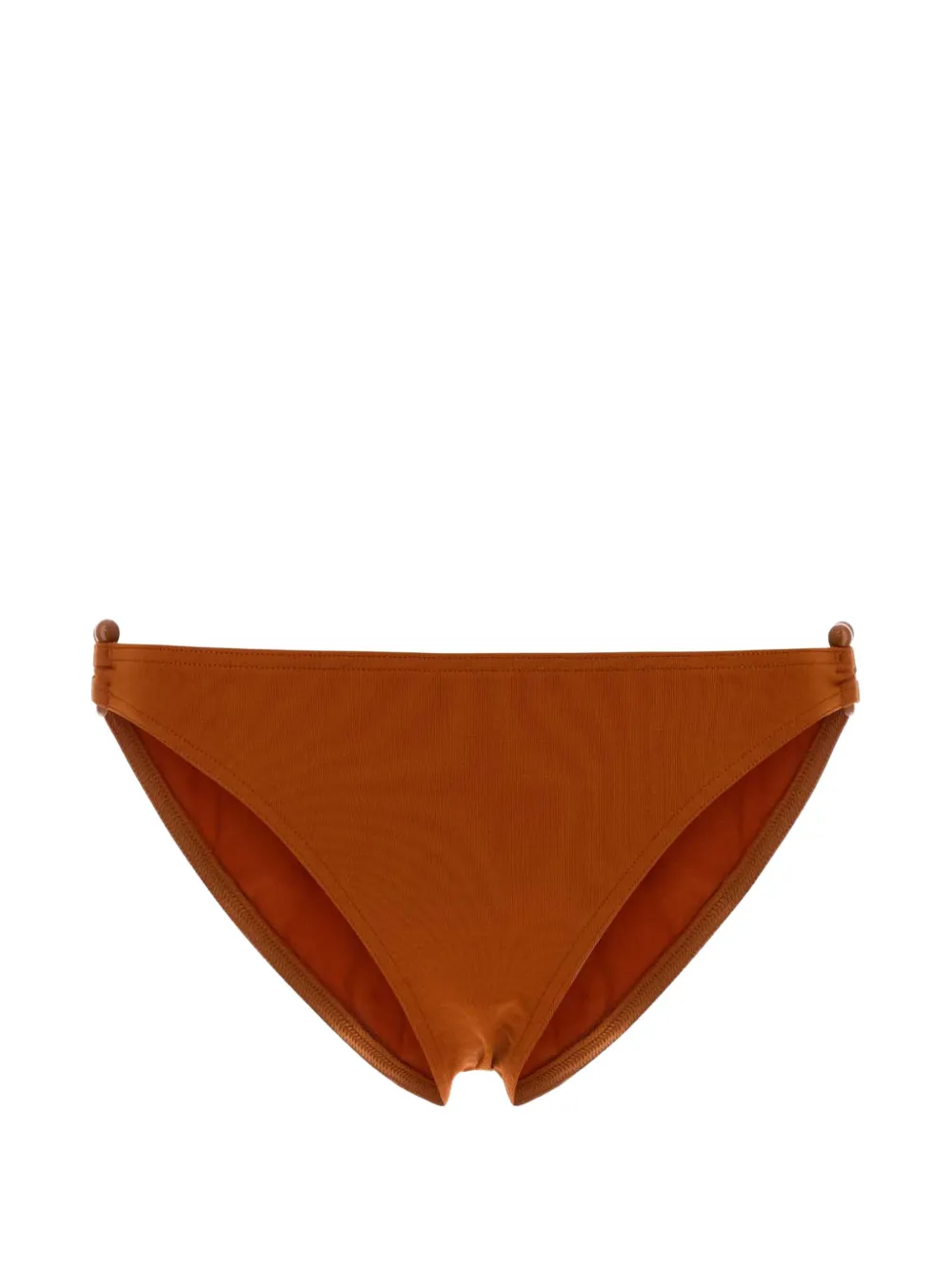 ERES Clutch bead-embellished bikini bottoms - Marrone