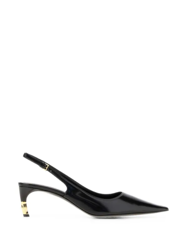 Gucci Castello Pointed-toe Pumps in Black