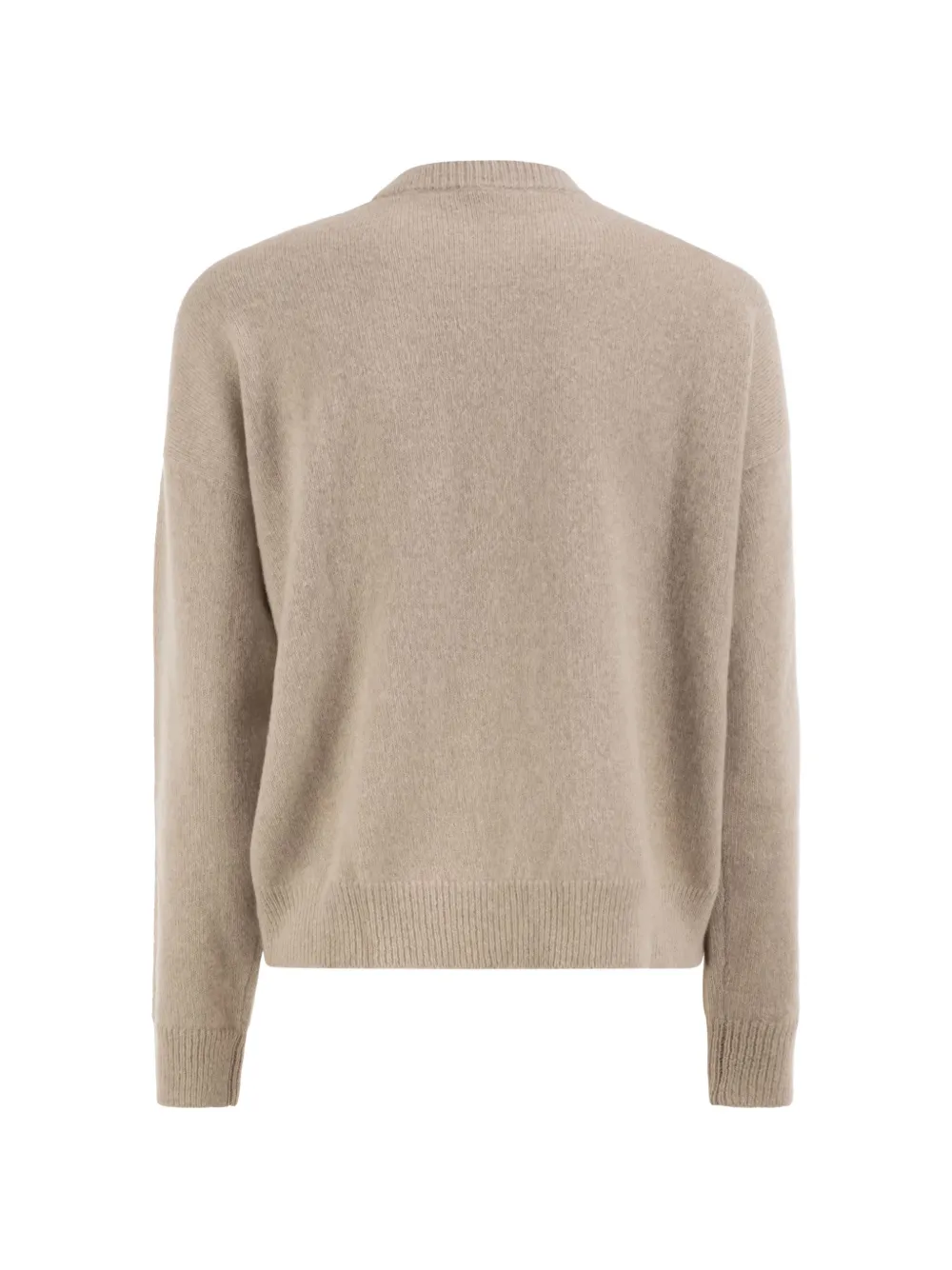 Peserico Sweater met pailletten en ronde hals Beige