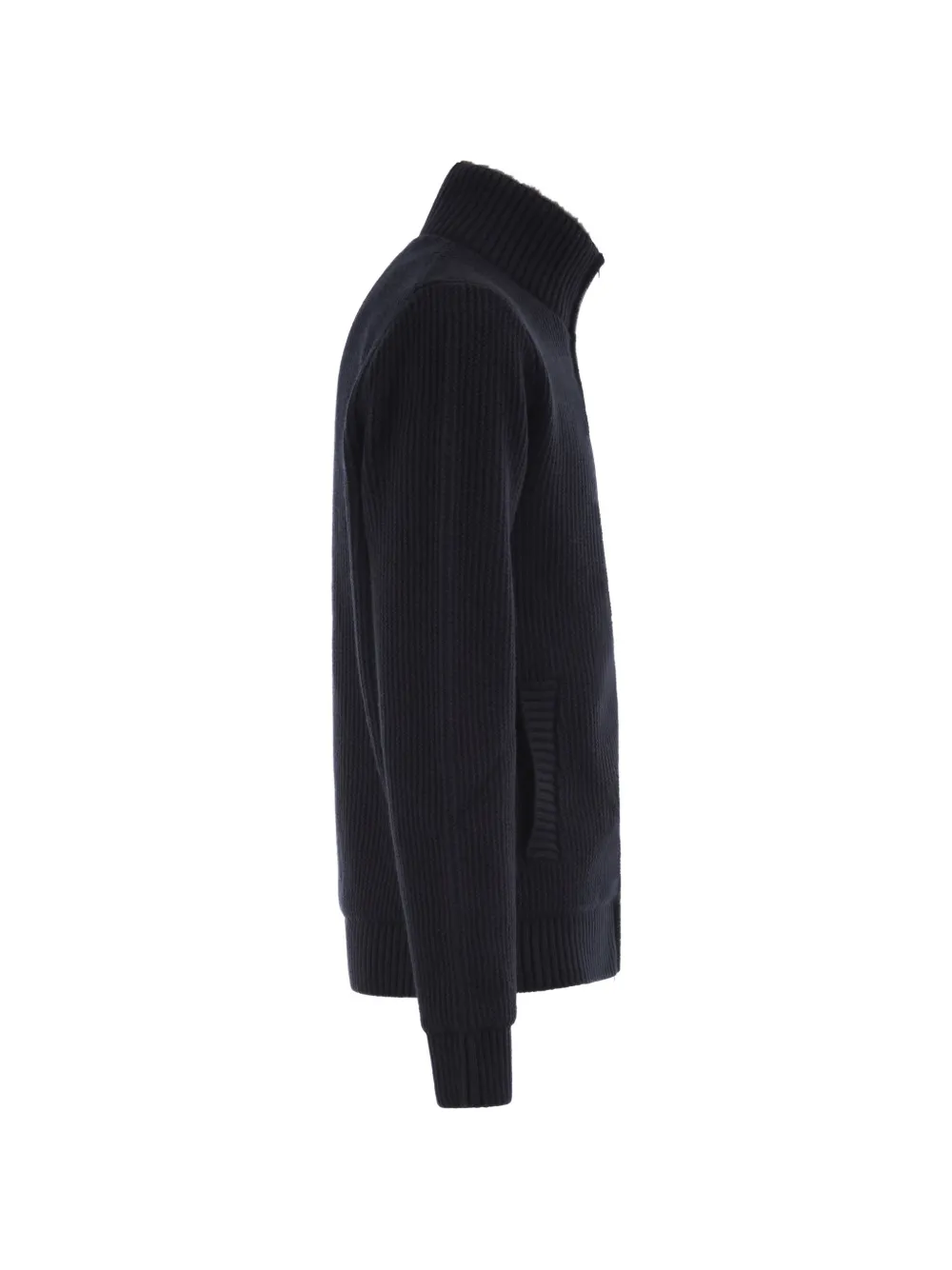 Herno Trui met textuur en rits Blauw