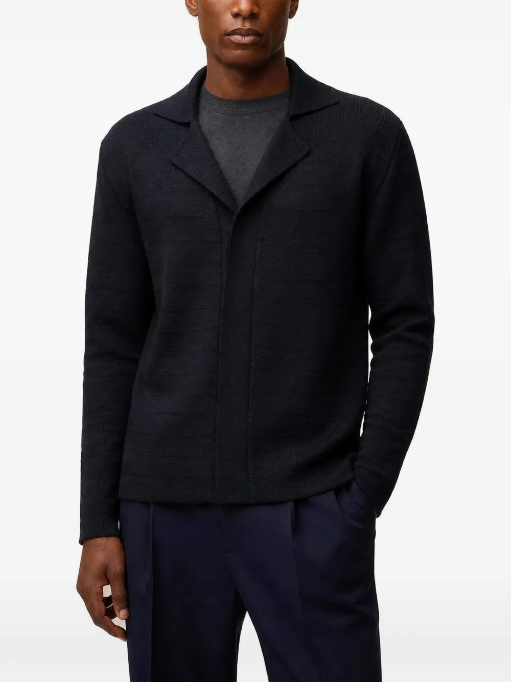 RETORI Blazer met V-hals Blauw