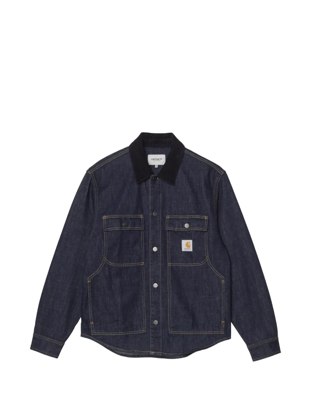 Carhartt WIP Oakland shirtjack met ribfluwelen kraag Blauw