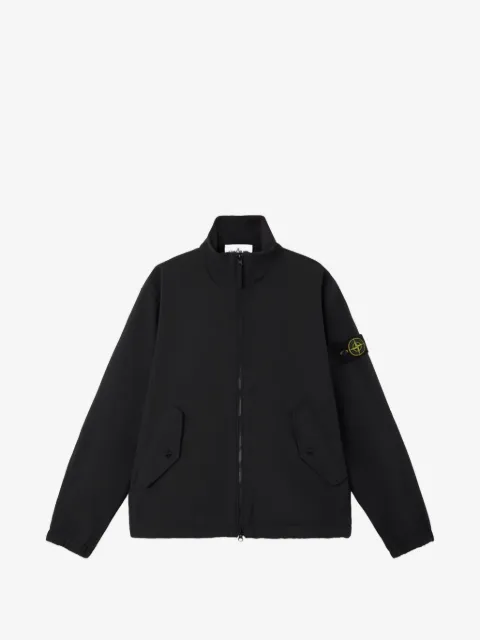 Stone Island 4100022 light soft shell-R E.DYE® technology in recycled polyester jacket