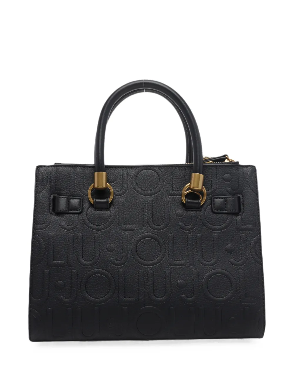LIU JO Shopper met logo-reliëf Zwart