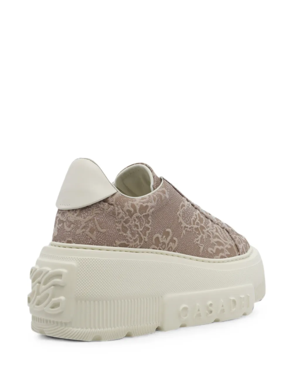 Casadei Nexus Rigel lace-effect sneakers Bruin