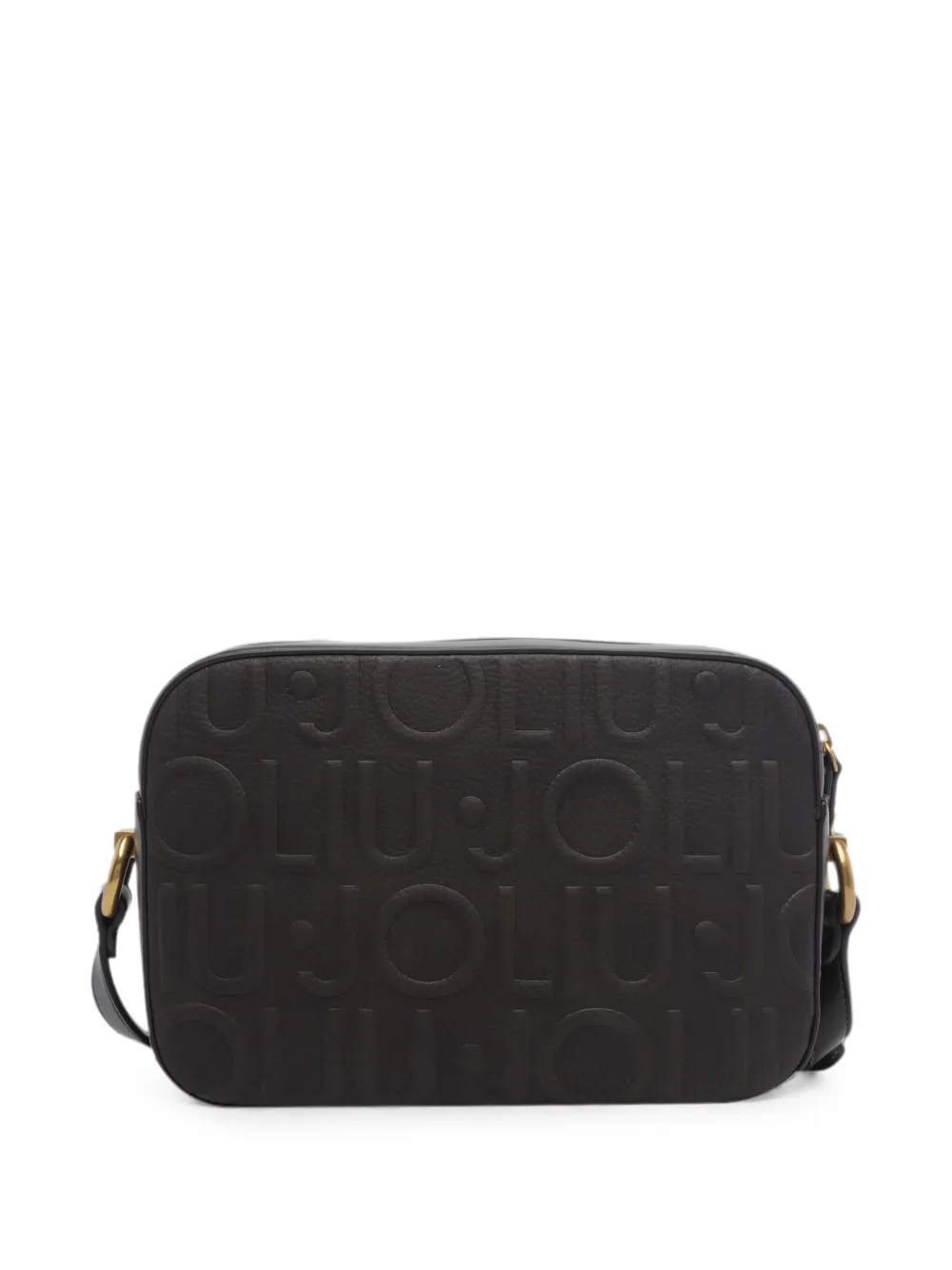 LIU JO Medium crossbodytas met logo-reliëf Bruin