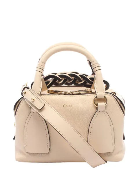 Chloé Pre-Owned 2020-2021 Small Leather Daria satchel