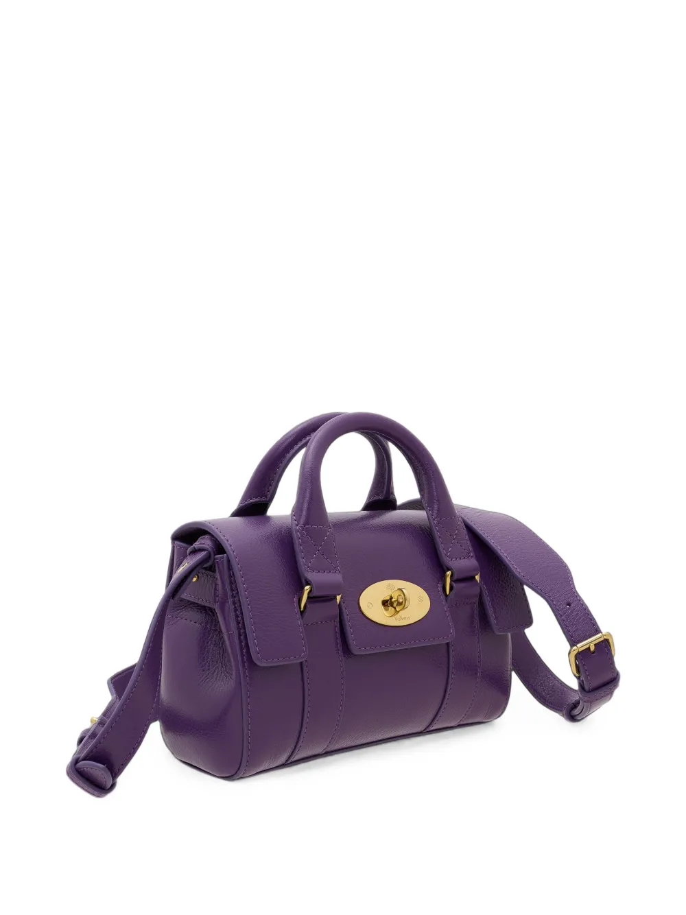 Mulberry Bayswater mini-schoudertas Paars