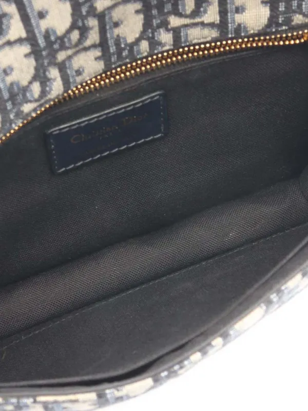 Christian Dior Pre-Owned 2019 Oblique Canvas 30 Montaigne Flap