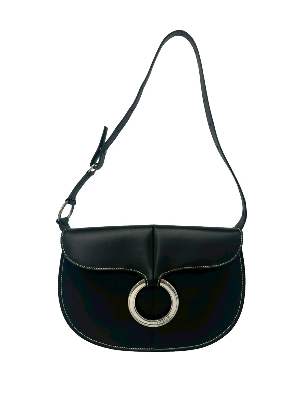 Loewe Pre-Owned 20th Century Special Edition Dulcinea Leather Ring shoulder bag - Schwarz