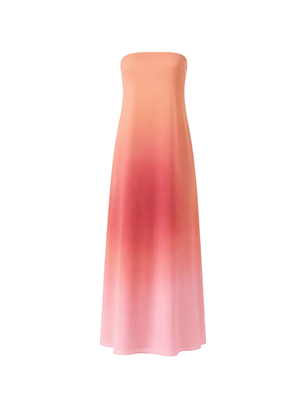 Baobab Nara strapless maxi dress Oranje
