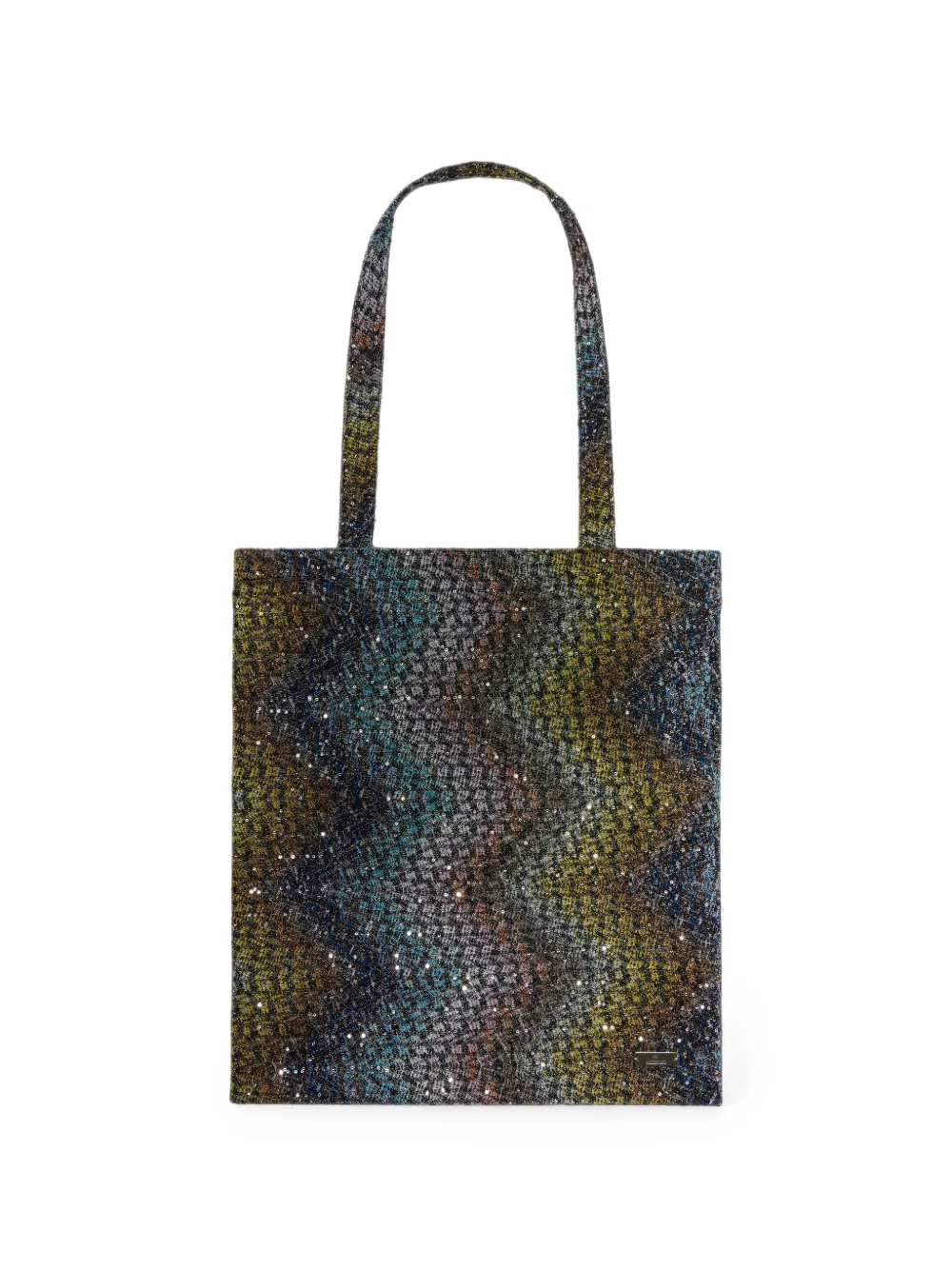 Missoni Home sac à main à sequins Salina - Bleu