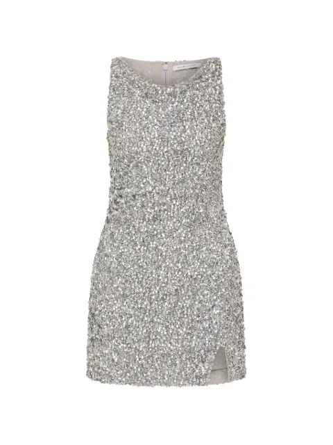 Rachel Gilbert Vestido curto Zayn com aplicação de paetês