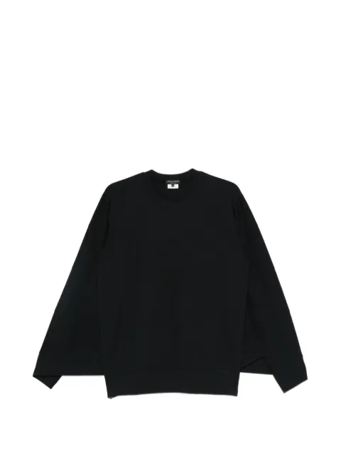 Comme des Garçons Homme Plus poly jersey sweatshirt black